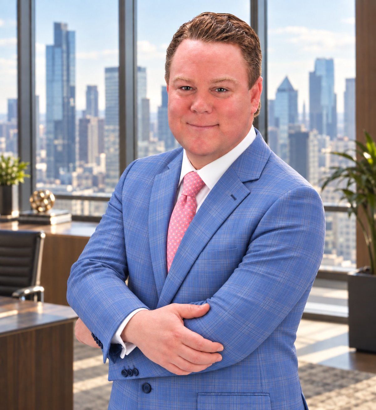 Ryan W. Gallagher, Esq. in his office